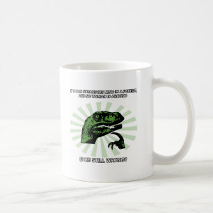 Philosoraptor Männer und Frauen Kaffeetasse