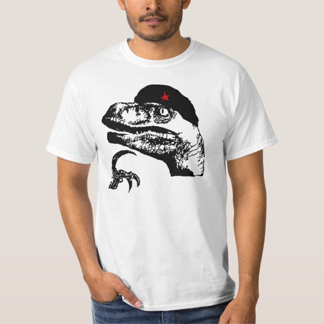 Philosoraptor meme T-Stück T-Shirt (Vorderseite)