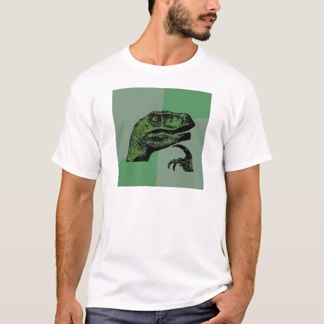 Philosoraptor T-Shirt (Vorderseite)