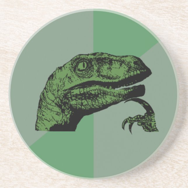 Philosoraptor Untersetzer (Vorne)
