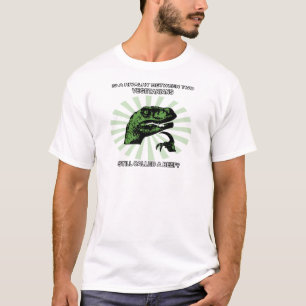Philosoraptor Vegetarier T-Shirt