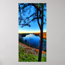 Philpott Lake in Virginia Poster