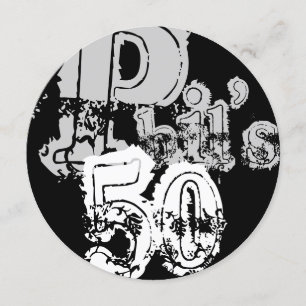 Phils 50. (rund) einladung