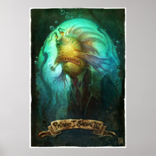 Phineas J. Saltoni III Print Poster