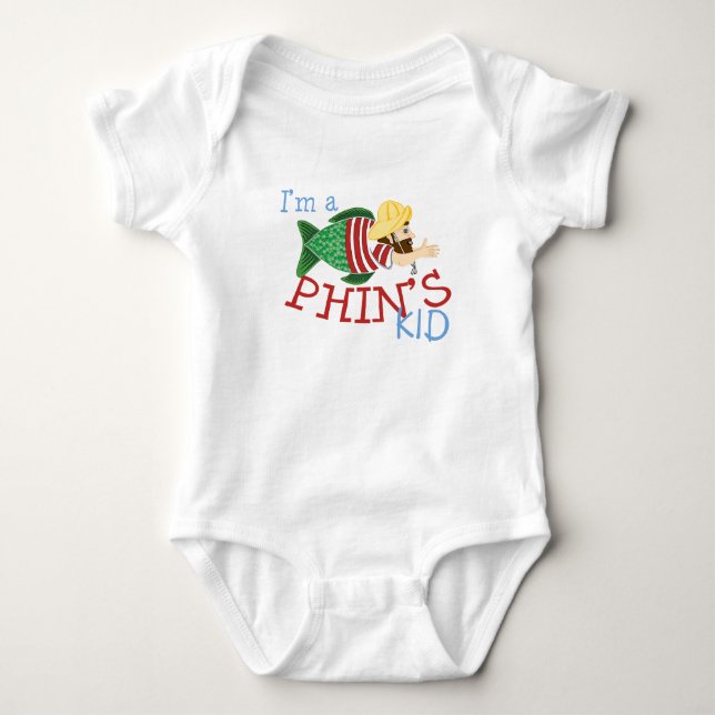 Phins Kind One-sie Baby Strampler (Vorderseite)
