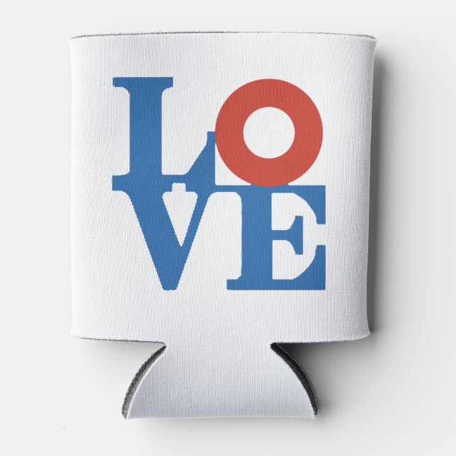 Phish Can Cooler - Fishman Donuts kann LIEBE kühle Dosenkühler (Vorderseite)