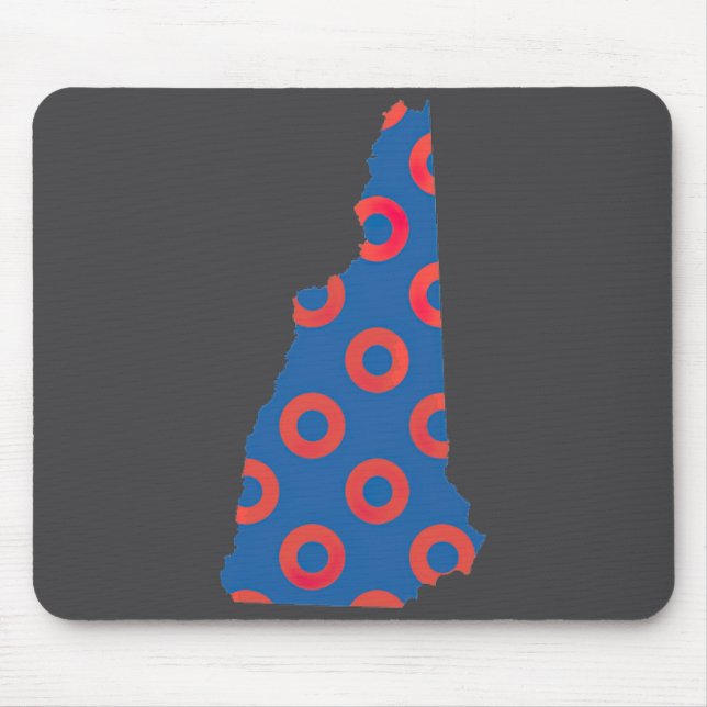 Phish Fishman Donut New Hampshire Ecavator Boy Don Mousepad (Vorne)
