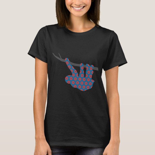 Phish Sloth Donuts T-Shirt (Vorderseite)