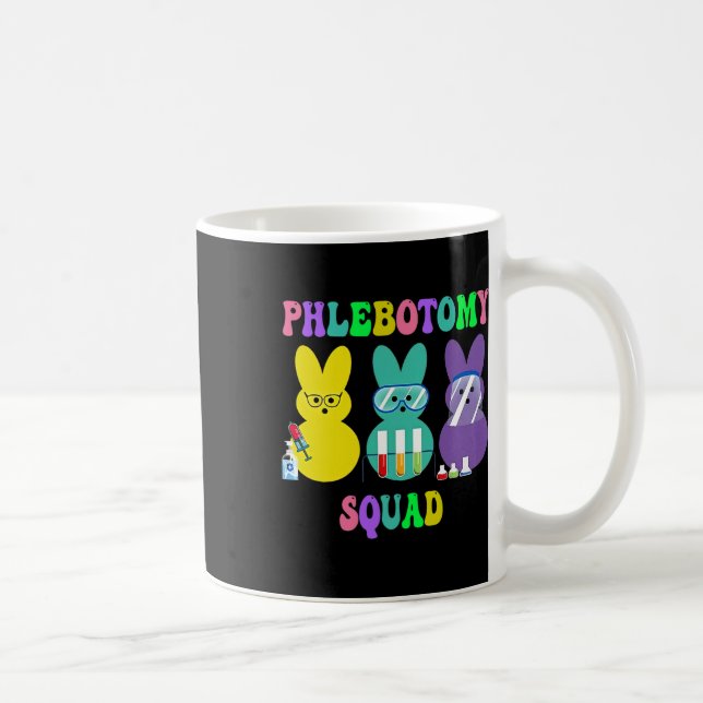 Phleb Tech Krankenschwester, Ostersonntag Phleboto Kaffeetasse (Rechts)