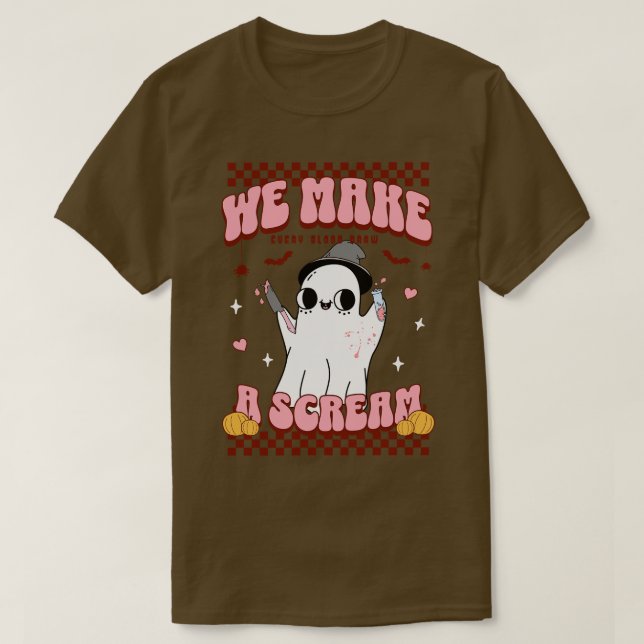Phlebotomie Tech Halloween-Kostüm T-Shirt (Design vorne)