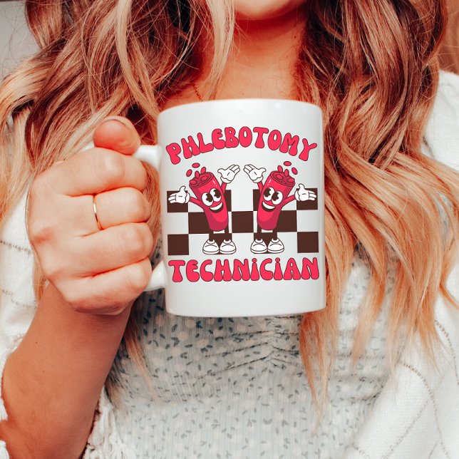 Phlebotomie-Techniker, Phlebotomy Tech Abschluss Kaffeetasse (Von Creator hochgeladen)