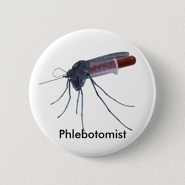 Phlebotomist Button (Vorderseite)