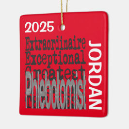 Phlebotomist Extraordinaire CUSTOM Keramikornament