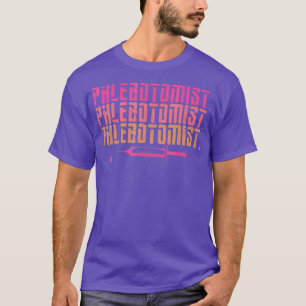 Phlebotomist Fulltime Life Phlebotomie Techniker T-Shirt