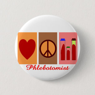 Phlebotomist Geschenke Button