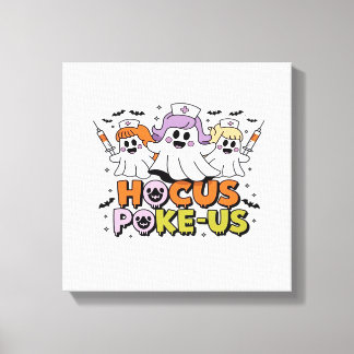 Phlebotomist Halloween Medizinischer Labortechnike Leinwanddruck