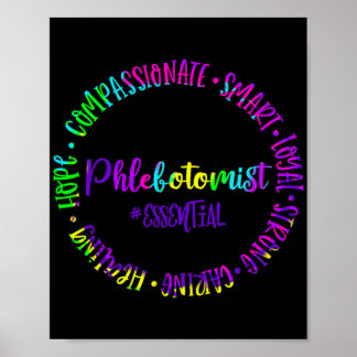 Phlebotomist Kümmerte Strong Essential Smart Royal Poster