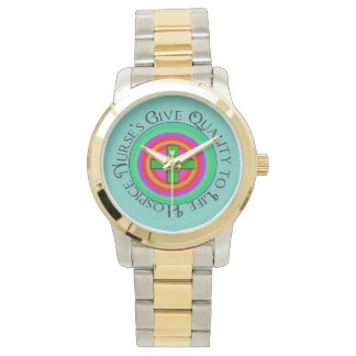 Phlebotomist Künstlerisch Sea Foam Armbanduhr