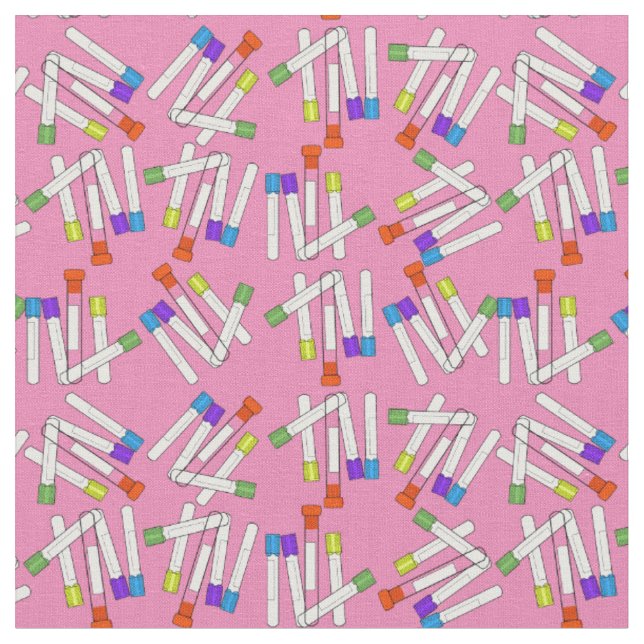 Phlebotomist Labrador Tech Fabric Pink Stoff (Nahaufnahme)