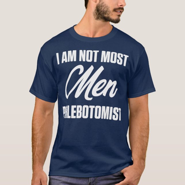 Phlebotomist Men Phlebotomy Techniker Geschenke T-Shirt (Vorderseite)