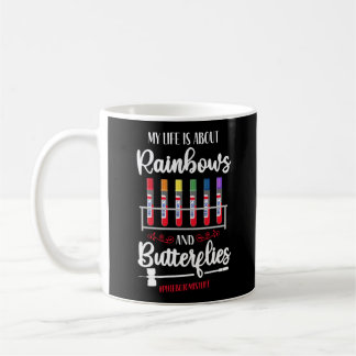 Phlebotomist Phlebotomie Mein Leben ist alles Rege Kaffeetasse