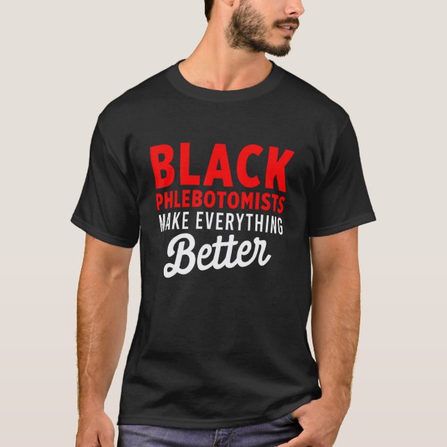 Phlebotomist Phlebotomie-Techniker 23 T-Shirt (Vorderseite)