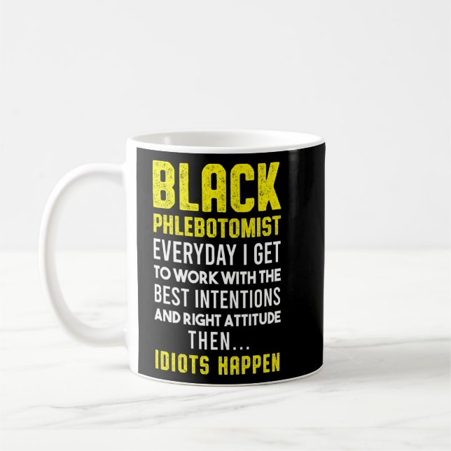 Phlebotomist Phlebotomie Techniker 5 Kaffeetasse (Links)