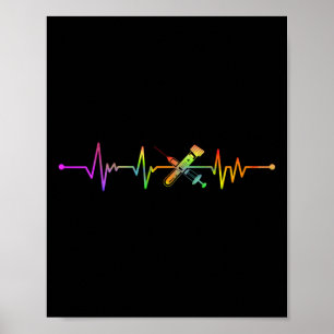 Phlebotomist Phlebotomist Phlebotomist Heartbeat Poster