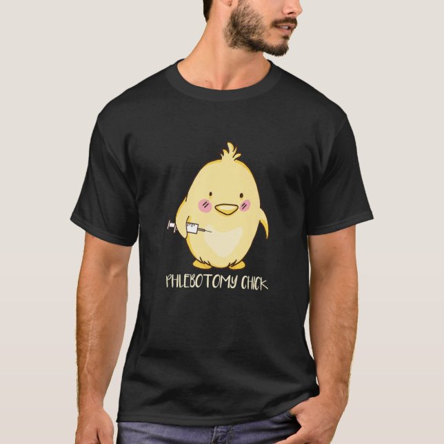 Phlebotomist Phlebotomy Chick   T-Shirt (Vorderseite)