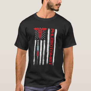 Phlebotomist Phlebotomy Tech Blood D T-Shirt