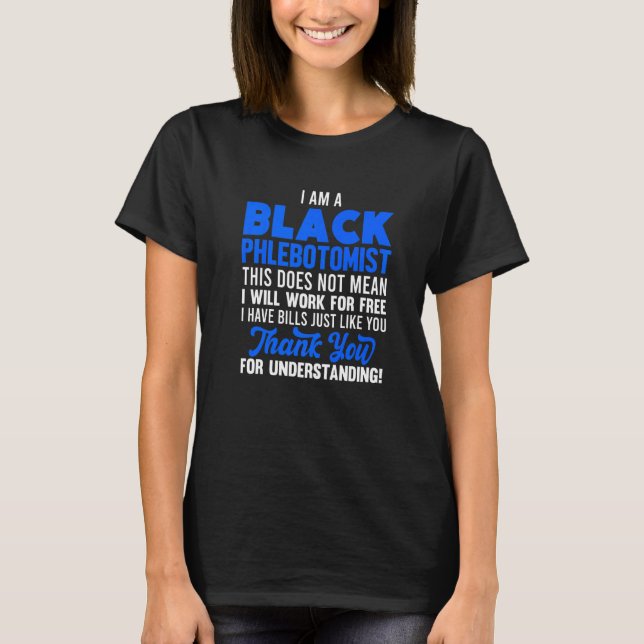 Phlebotomist Phlebotomy Technician 38 T-Shirt (Vorderseite)