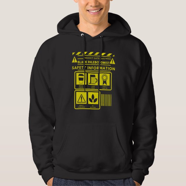 Phlebotomist Phlebotomy Techniker 8 Hoodie (Vorderseite)