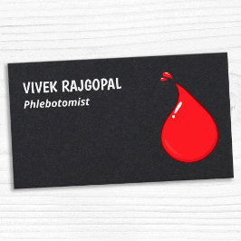 Phlebotomist Premium Visitenkarte