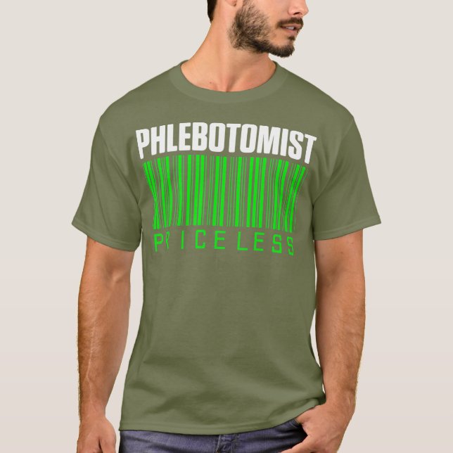 Phlebotomist Price Phlebotomy Techniker Geschenke T-Shirt (Vorderseite)