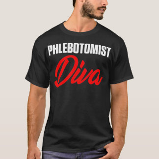 Phlebotomist Proud Phlebotomy Techniker Geschenke T-Shirt