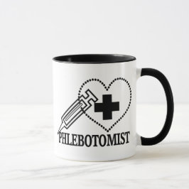 PHLEBOTOMIST - SPRITZE-HERZ MEDIZINISCH TASSE