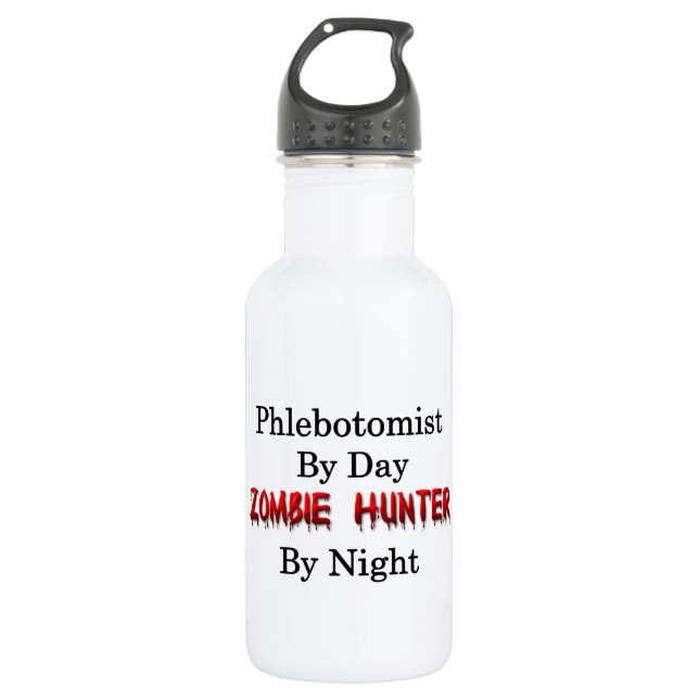Phlebotomist/Zombie-Jäger Trinkflasche (Vorderseite)
