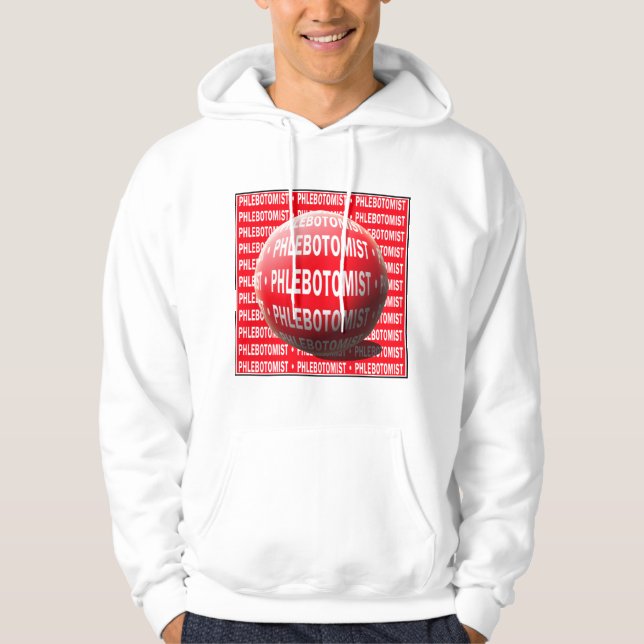 PHLEBOTOMISTISCHE SPHERENBLUTFALL HOODIE (Vorderseite)