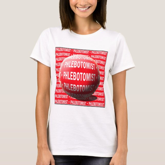PHLEBOTOMISTISCHE SPHERENBLUTFALL T-Shirt (Vorderseite)
