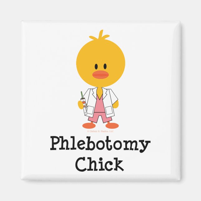 Phlebotomy Chick Magnet (Vorne)