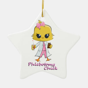 Phlebotomy-Küken Keramikornament