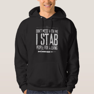 Phlebotomy Syringe Stab Menschen für ein lebendige Hoodie
