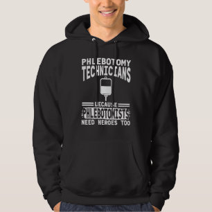 Phlebotomy Technician Merch - Einzigartiger Techni Hoodie