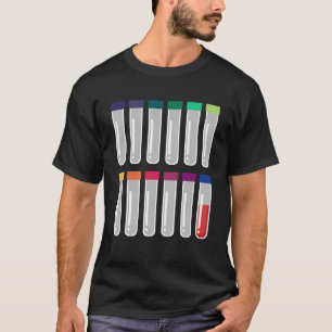 Phlebotomy Test Tube Laborarzt für Phlebot T-Shirt