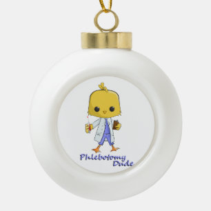 Phlebotomy-Typ-Weihnachtsverzierung Keramik Kugel-Ornament