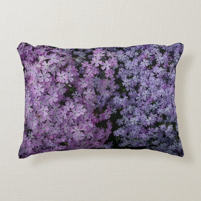 Phlox im Überfluss Dekokissen (Vorderseite)