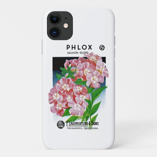 Phlox Lachs Glory Case-Mate iPhone Hülle (Rückseite)