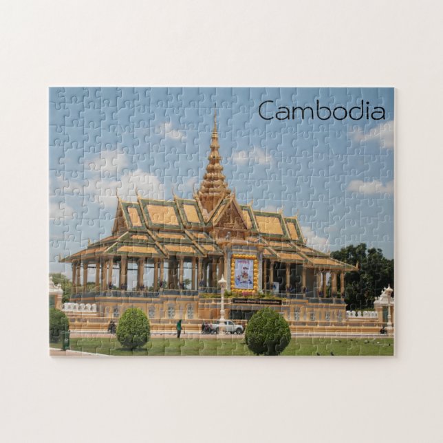 Phnom-Penh-Halle Puzzle (Horizontal)