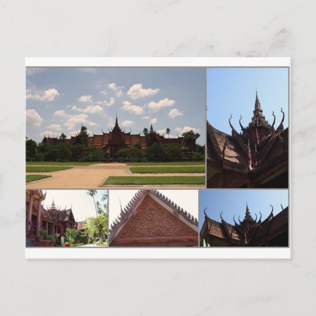 Phnom Penh, Kambodscha Postkarte (Vorderseite)