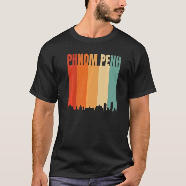 Phnom Penh Skyline T-Shirt (Vorderseite)
